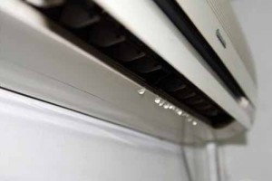 ductless-Air-Conditioning-water-leaking-from-bottom